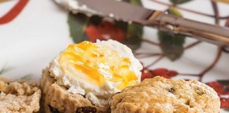 Raisin, Rum & Spice Scones