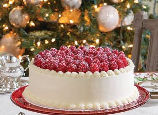 Raspberry-Hazelnut Torte