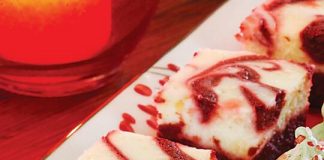 Red Velvet Swirl Brownies