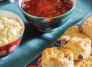 Chocolate & Mandarin Orange Scones