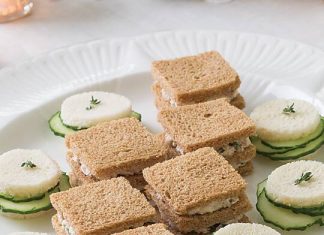 Cucumber-Thyme Sandwiches