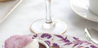 Rosy Bittersweet Chocolate Pots de Crème