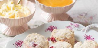 Vanilla-Cranberry Scones