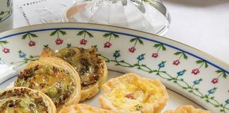 Petites Ham and Cheese Quiches