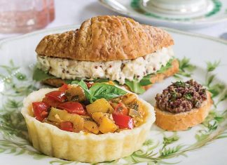 Tarragon Chicken Salad Sandwiches