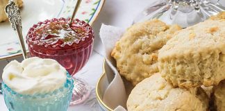 White Chocolate Scones