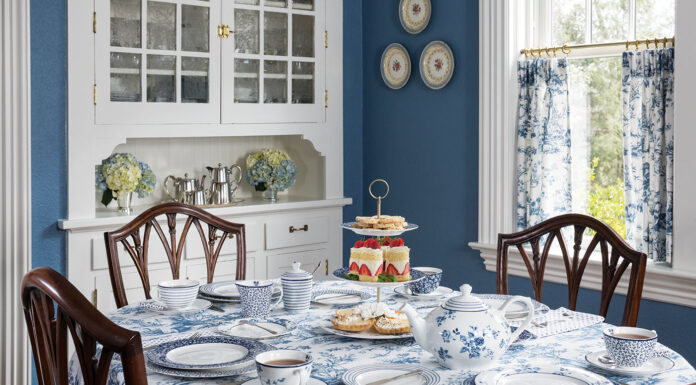 Blue & White Teatime blue & white teatime