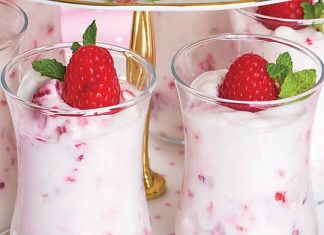 Raspberry-Elderflower Fool