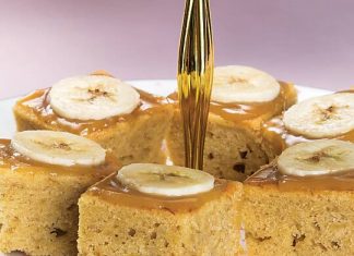 Sticky Banoffee Cake