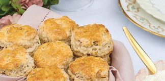 Strawberry-Almond Scones
