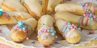 Blue & Pink Battenburg Cake