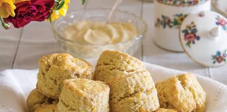 Orange Cream Scones