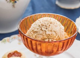 Almond Thumbprint Cookies with Cinnamon-Pear Jam