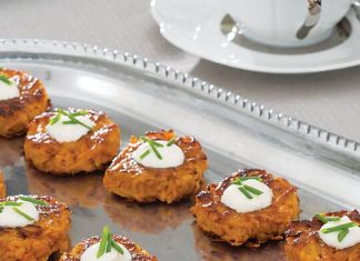 Curried Sweet Potato Latkes