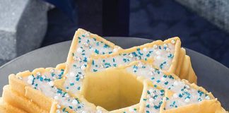 Star of David Coconut Pound Cake