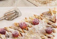 Cherry Danish Christmas Tree