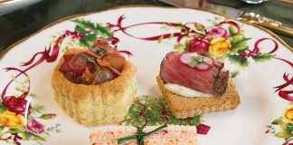 Lobster-Chive Tea Sandwiches