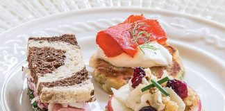 Colcannon Potato Cakes with Smoked Salmon