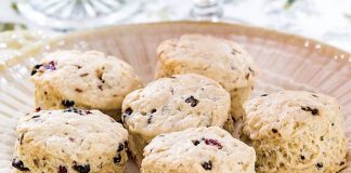 Currant, Cranberry & Carraway Scones
