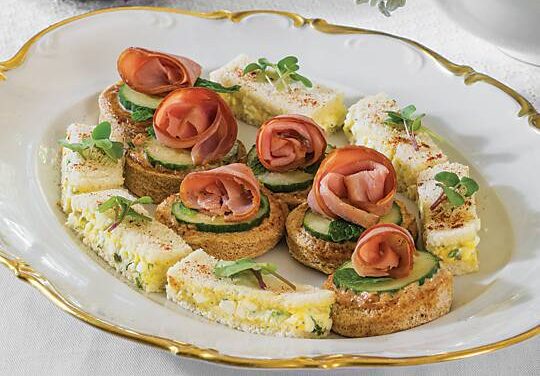 Egg Salad Tea Sandwiches