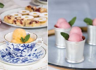 Frozen Treats for Afternoon Tea