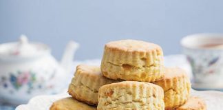 Gluten-Free Ginger-Peach Scones