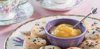 Honeyed Lavender Scones