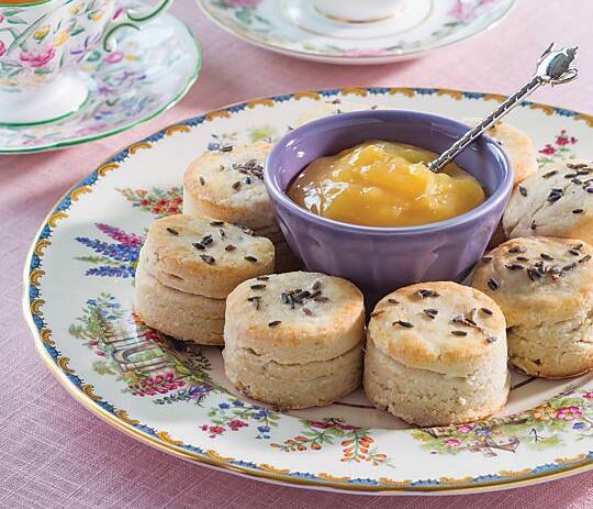 Honeyed Lavender Scones