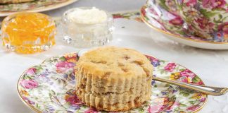 Gluten-free Banoffee Scones