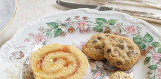 Toffee–Chocolate Chip Biscuits