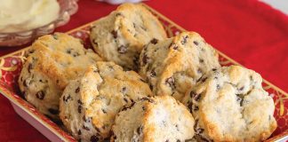 Chocolate Chip–Cardamom Scones