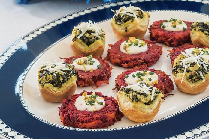 Spinach-Artichoke Tartlets