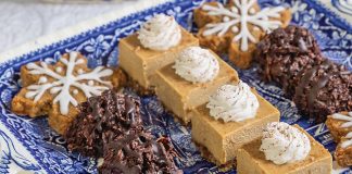 Gingerbread “Cheesecake” Squares