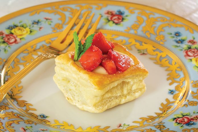 Strawberries & Cream Pastries