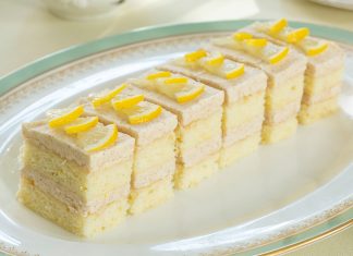 Browned Butter–Lemon Cake Stacks
