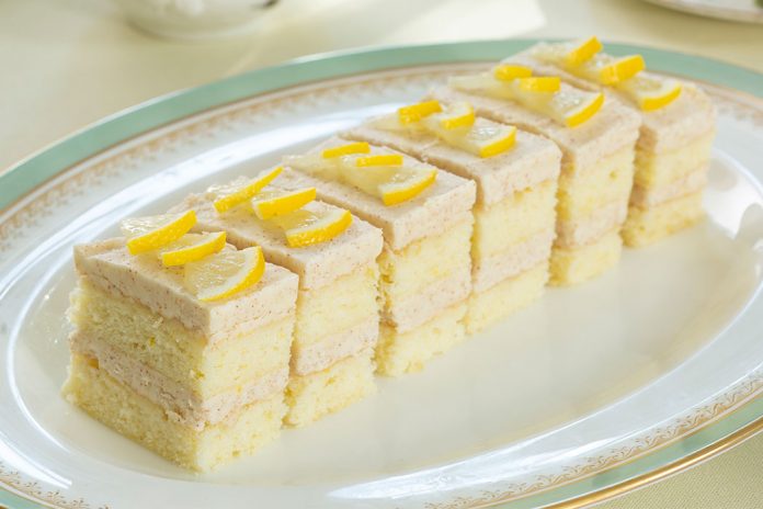 Browned Butter–Lemon Cake Stacks