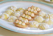 Lemon Crinkle Cookies
