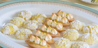 Lemon Crinkle Cookies