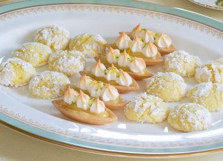 Lemon Crinkle Cookies
