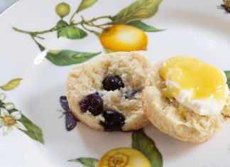 Lemon-Blueberry Scones