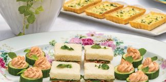Honey Ham & Dijon Tea Sandwiches