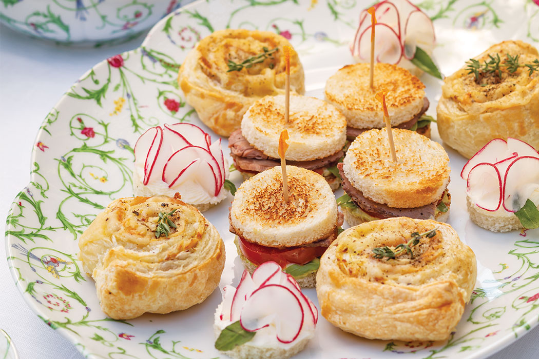 Chicken Cordon Bleu Pastry Swirls