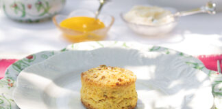 Lemon, Ricotta & Pistachio Scones