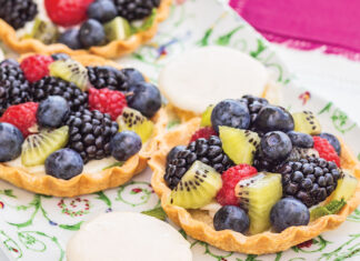 Berry Cream Tartlets