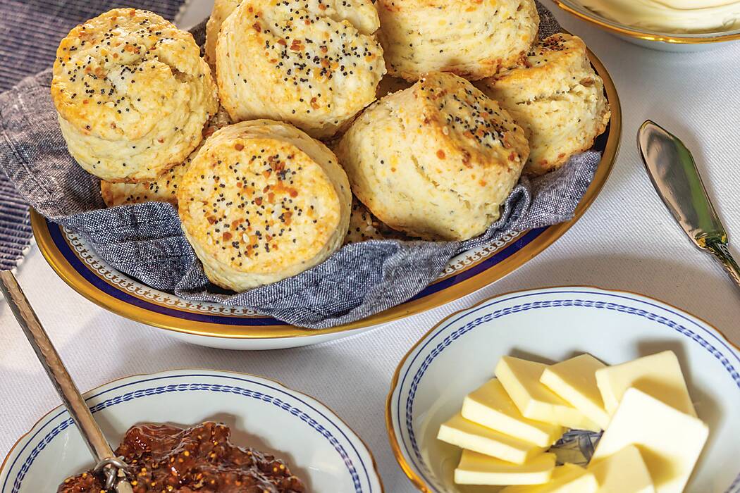 Everything Bagel Scone