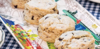 Chocolate-Hazelnut Scones