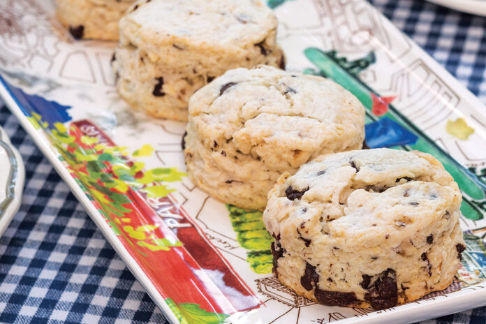 Chocolate-Hazelnut Scones