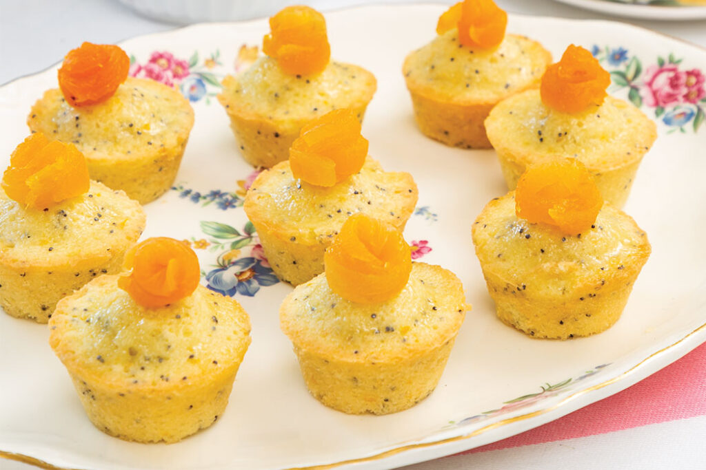 Orange Poppyseed Tea Cakes