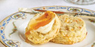 Apricot-Lavender Scones