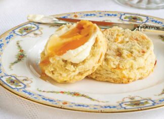 Apricot-Lavender Scones